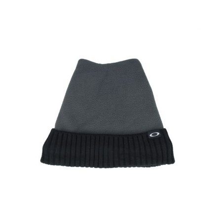 Oakley - Grå cuff Beanie - Ellipse Crown Beanie Uniform Grey/Black Cuff @ Hatstore