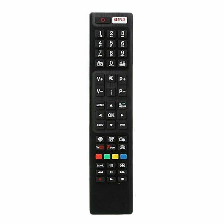 Rc4848f för Hitachi Bush Techwood LCD TV-fjärrkontroll 55hk6t74u 48hb6t72u DB