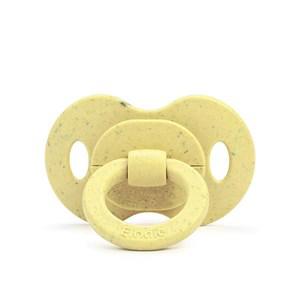 Elodie Sunny Day Yellow Bamboo 3m+ Pacifier One Size - Baby feeding - One size - Yellow
