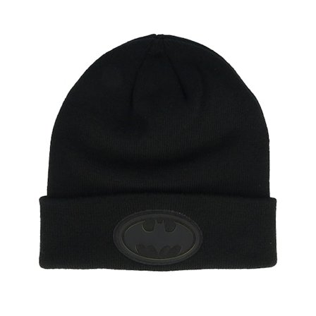 Capslab - Noir cuff Bonnet - Beanie Dc Comics X Black Cuff @ Hatstore