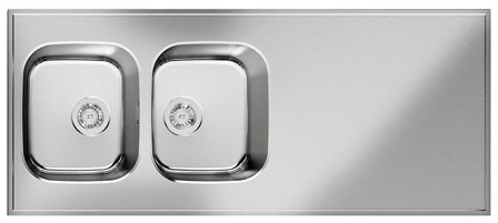 Purus Basic H PBH-1400 Diskbänk 1400x600x30 mm, vändbar, rostfri, Kök