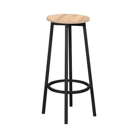 Baarijakkara HANNES 38x38xH70cm, rustiikkinen melamiini