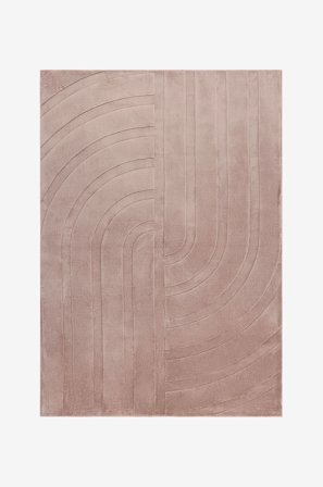 KM Home - Maskinvävd matta Heaven Trend - Grå - Lugg & ryamattor - 160X230 - Från Homeroom