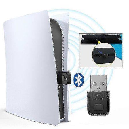Bluetooth 5.0 Sender til Sony PS5 Headsets
