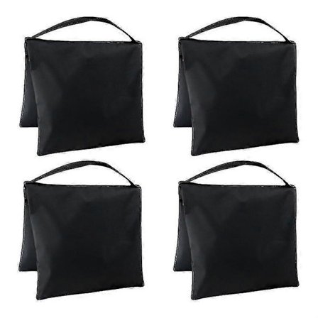 Sett med 4 sandsekker, fotografisk stativ vektpose