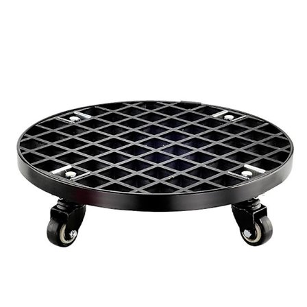 Plantevogn Plantestativ Med Låsbare Hjul Høj Belastningskapacitet Til Udendørs- Og Indendørsbrug (1 stk, Sort)