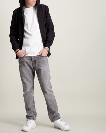 Calvin Klein DAD WASHED MODERN GREY RGD Grå Jeans Dreng - Kids Brand Store