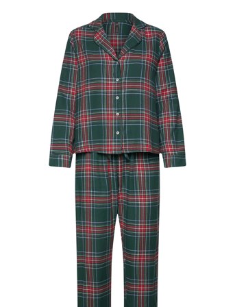 Hunkemöller | Pj Ls Flannel Twill Check | XS