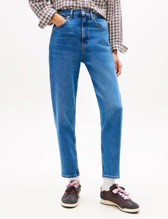 Tommy Jeans Mom Jean Uh Tpr Ch0130 - Blue - 26 x 30