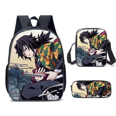 Skolryggsäck för studenter, ny tecknad animation, grundskola och högskola, barnryggsäck, ryggsäck -D6 spöke 16 tum 20 - skolryggsäck