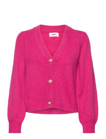 Objeve Nonsia L/S Short Cardigan Pink Object