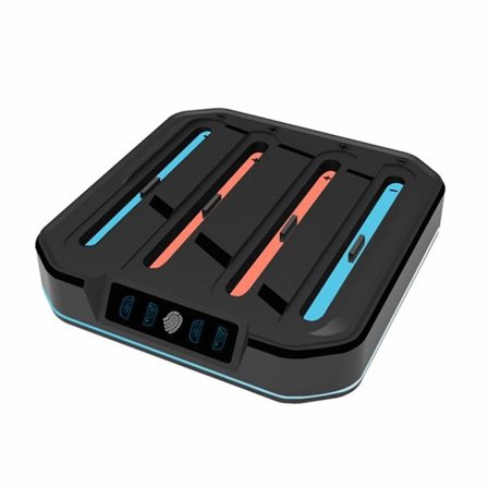 Opladningsstander med RGB-lys til Nintendo Switch 2 - Svart