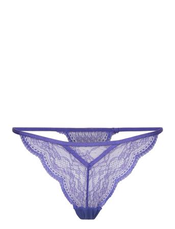 Isabelle String Tr Stringtruse Undertøy Lilla Hunkemöller*Betinget Tilbud