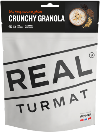 REAL Turmat REAL TURMAT Crunchy Granola - Frystorkad Mat