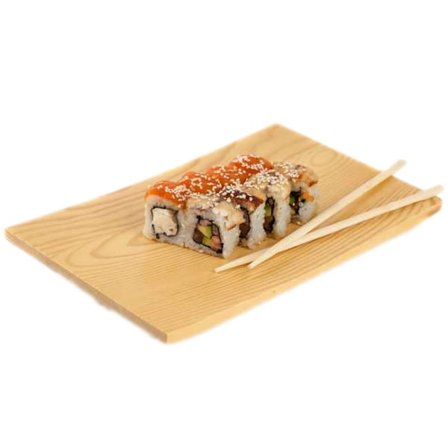 Sushi Plate - Wood Curved