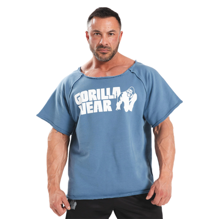 Gorilla Wear Classic Workout Top, Coronet Blue