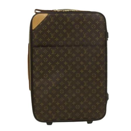Louis Vuitton Vintage Pre-owned Canvas travel-Väska brun, Dam Vintage Väskor, Dam, Storlek: ONE SIZE