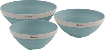 Outwell Collaps Bowl Set eating utensils Blue One Size