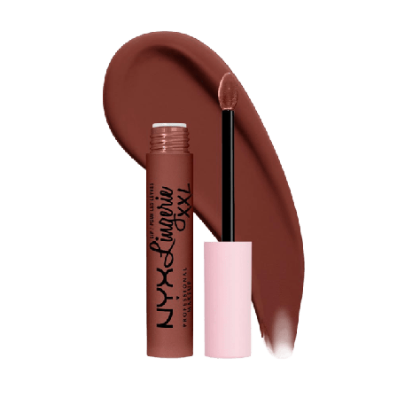 NYX Professional Makeup Lip Lingerie XXL Matte Liquid Lipstick Läppstift Unisex Beige 4 ML