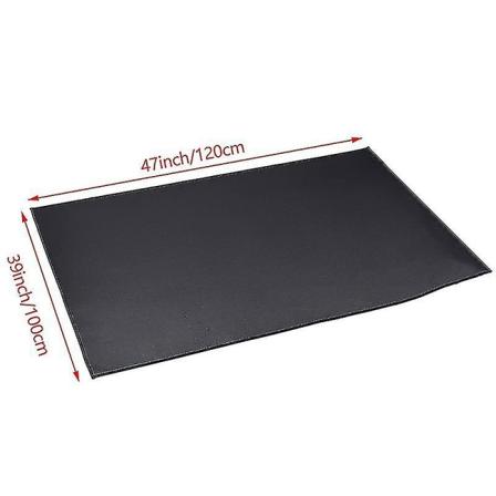 Hearth Rugs Palamatto, palonkestävä matto, takkamatto puukamiinille, takalle, palonkestävä [LGL] Black
