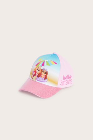 Kappahl | Czapka z daszkiem, Psi Patrol Jasnoróżowy 48/50 | Jasnoróżowy