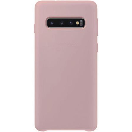 Samsung Galaxy S10 Skal Sand Pink Silikonskal Rosa