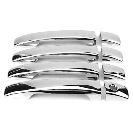 8 stk Bil Krom Elektroplettering Dørhåndtak Deksel Trim for Subaru Forester 2009-2013