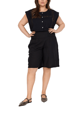 Wasabi Concept Wa-Corinna 14 Shorts Dam Svart +S