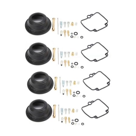 4 Sarjaa Kaasuttimen Korjaussarja Kaasuttimen Huolto Sopii Suzuki GSF400 GSF400P BANDIT