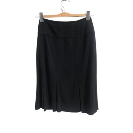 Chanel Vintage, Pre-owned Jupe Zwart, Dames, Maat:S,stof