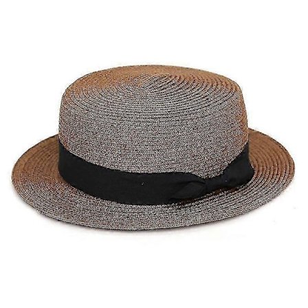 Stråhatt til dame, solskjerm med bred brem, strandhatter