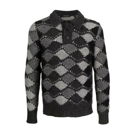 Roberto Collina Rm46004 Pullover Sort, Herre