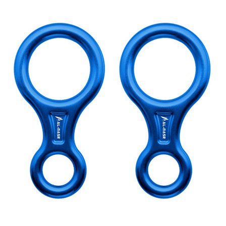 35 kN klätterrep enhet 8 nedstigningsanordning för repdiameter 8-13 mm