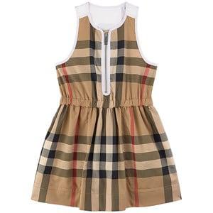Kids - Burberry Beige Chequered Dress 3 Years - Dresses - 3 years - Beige