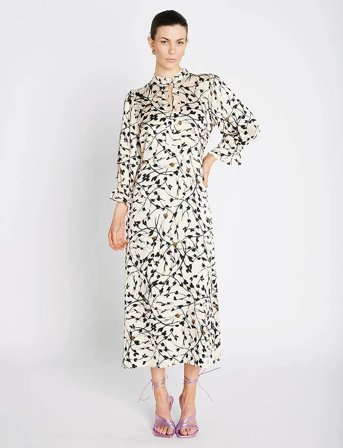 Bruuns Bazaar Floretbbclarene Dress - Cream - 34