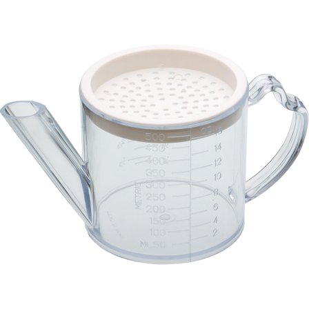 Kitchen craft Fettseparator 500 ml Genomskinlig plast | Dukning & Servering > Såskannor > Fettseparator | Bagaren och Kocken