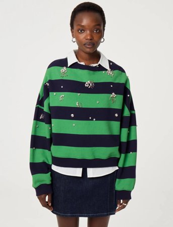 Fabienne Chapot Ronny Sweater - Navy - XL