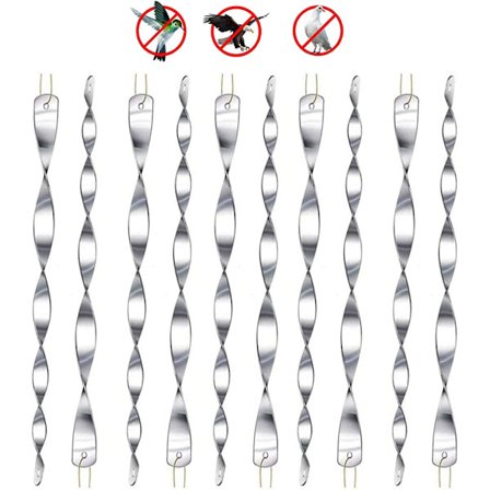 10 stk fugleskremmer, reflekterende fugleskremmer, 30 cm fugl B