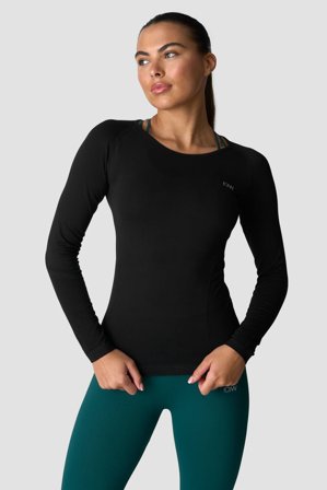 Everyday Seamless LS Black