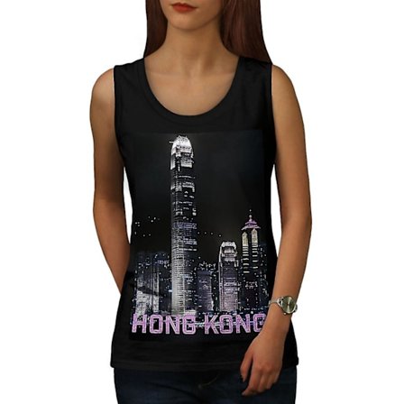Hong Kong Nattmode Dam Blacktank Top
