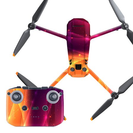 Vattentät självhäftande PVC Drone Hud Kroppsskydd Fjärrkontroll Arm Skydd för Mavic 3 Tillbehör