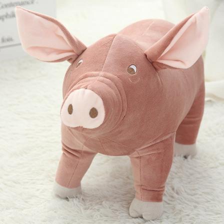 Plys Legetøj Pigg Pig Tegneserie Accompany Sovende Udstoppede Bløde Legetøj 25cm