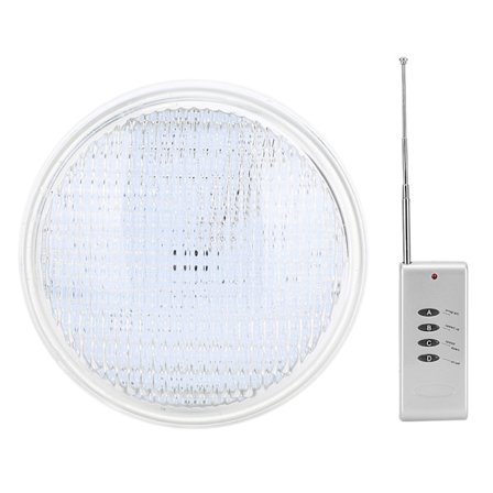 AC12V 360LED Vanntett Bassenglys Flerfarget RGB Undervannslampe med Fjernkontroll