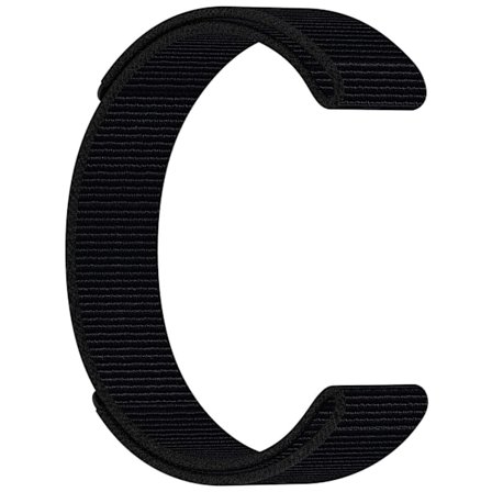 Nylon urrem til Garmin 22 mm Black