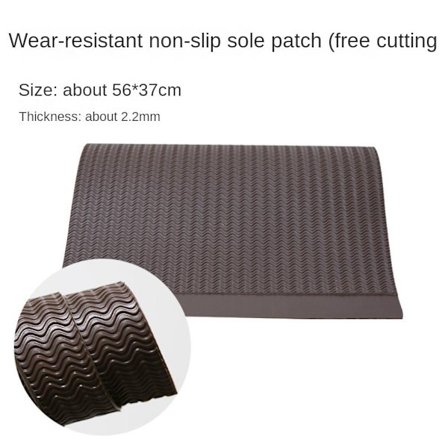 Skor Matta Stickers Gummi Skostycken BRUN