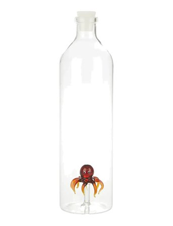 Flaske Atlantis, Blæksprutte 1,2L, Borosilikatglas Balvi