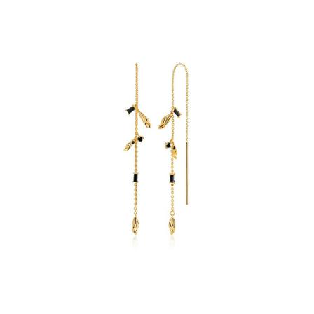 Sif Jakobs, Earrings Vulcanello Chain Geel, Dames, Maat:ONE Size