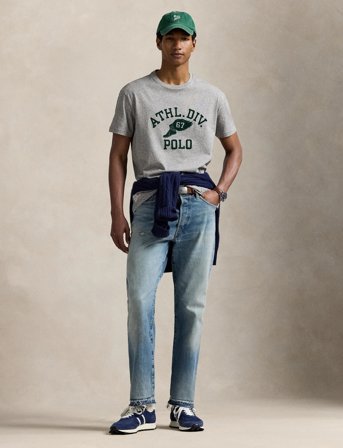 Polo Ralph Lauren Classic Fit Logo Jersey T-Shirt - Grey - M