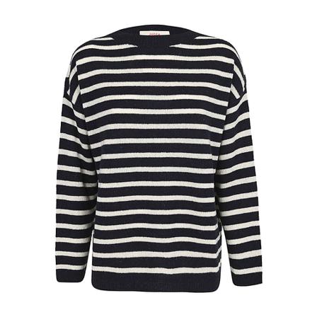 Jucca, Round-neck Knitwear Blauw, Dames, Maat:M