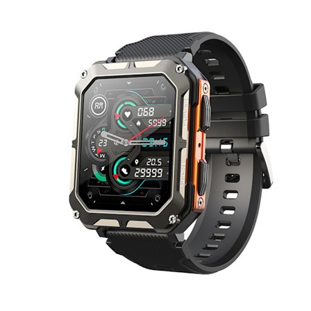 Ny C20pro Bluetooth-opkald smartwatch udendørs tre-bevis sports vandtæt skridttæller multi-sports smartwatch